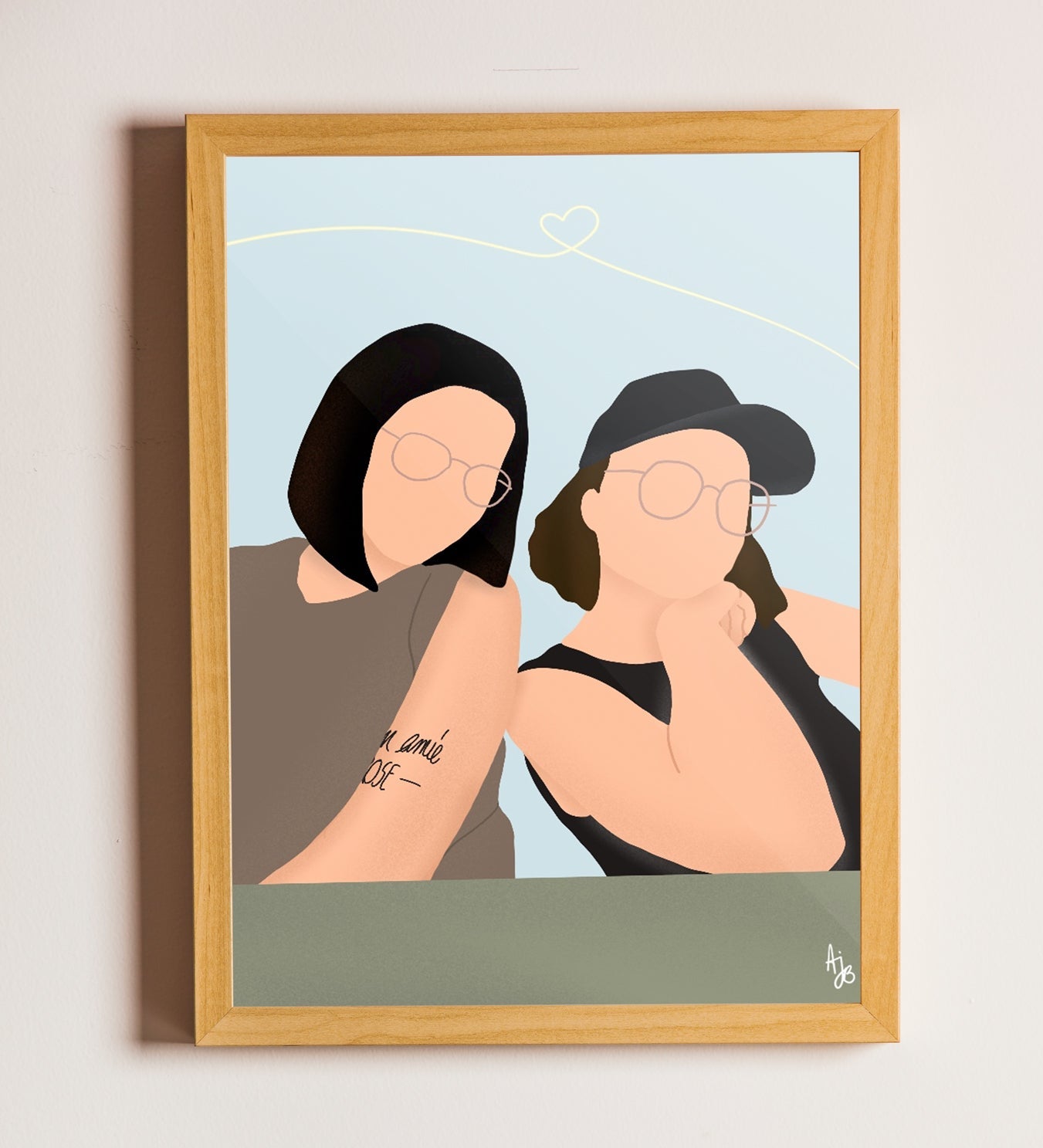 AFFICHES PERSONNALISEES PERSONNES